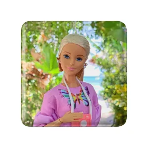 مگنت مربعی عروسک باربی
