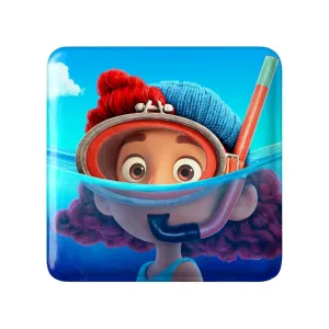 مگنت مربعی انیمیشن لوکا Luca