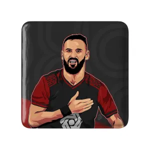 مگنت مربعی احمد نورالهی پرسپولیس