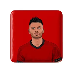 مگنت مربعی سعید آقایی پرسپولیس