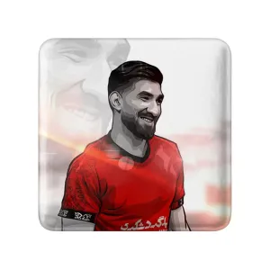 مگنت مربعی شهریار مغانلو پرسپولیس