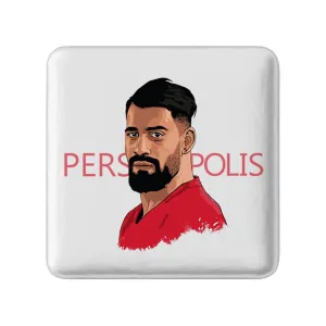 مگنت مربعی حسین کنعانی زادگان پرسپولیس