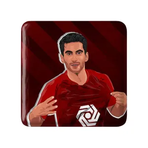 مگنت مربعی مهدی شیری پرسپولیس