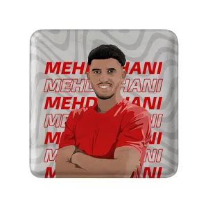 مگنت مربعی مهدی خانی پرسپولیس