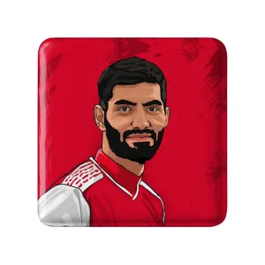 مگنت مربعی مهدی انصاری پرسپولیس