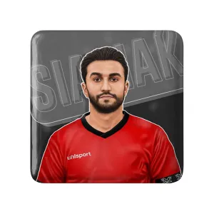 مگنت مربعی سیامک نعمتی پرسپولیس
