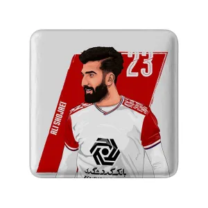 مگنت مربعی علی شجاعی پرسپولیس