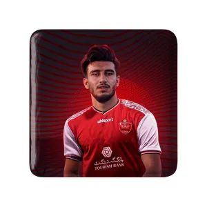 مگنت مربعی محمد شریفی پرسپولیس