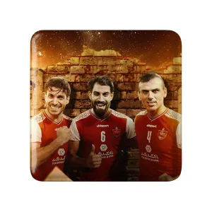 مگنت مربعی پرسپولیس