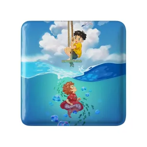 مگنت مربعی انیمه پونیو Ponyo