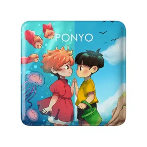 مگنت مربعی انیمه پونیو Ponyo
