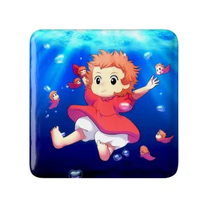 مگنت مربعی انیمه پونیو Ponyo