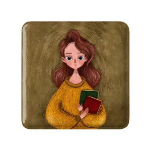 مگنت مربعی دخترونه