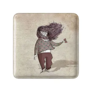 مگنت مربعی دختر