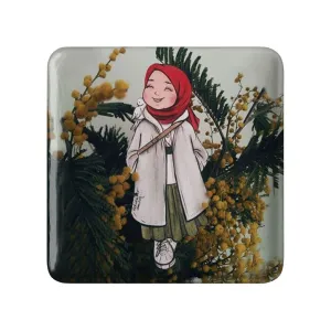 مگنت مربعی حجاب