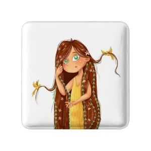 مگنت مربعی دختر
