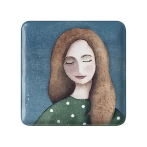 مگنت مربعی دختر