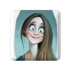 مگنت مربعی دختر
