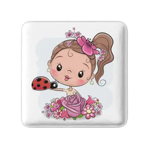 مگنت مربعی دخترونه