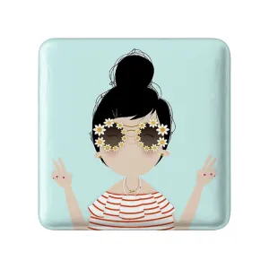 مگنت مربعی دخترونه