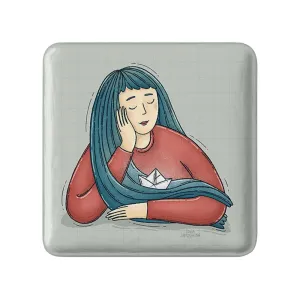 مگنت مربعی دخترونه
