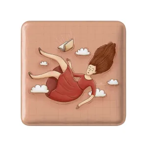 مگنت مربعی دخترونه