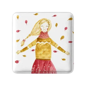 مگنت مربعی دخترونه