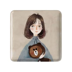 مگنت مربعی دخترونه