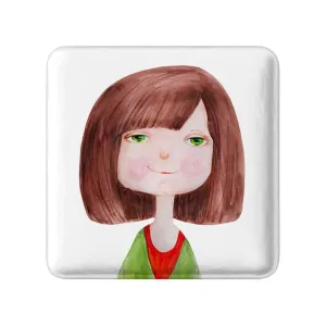 مگنت مربعی دخترونه