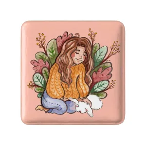 مگنت مربعی دخترونه