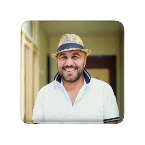 مگنت مربعی رضا عطاران