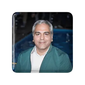 مگنت مربعی مهران مدیری