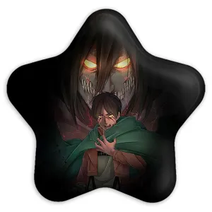 پیکسل ستاره ای ارن یگر و حالت تایتانی انیمه اتک آن تایتان Attack on Titan