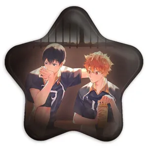 پیکسل ستاره ای هیناتا و کاگیاما انیمه آبشار سرنوشت هایکیو کاگیاما