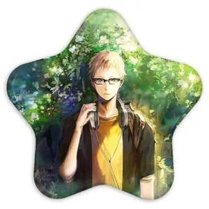 پیکسل ستاره ای سوکیشیما کئی انیمه آبشار سرنوشت هایکیو کاگیاما