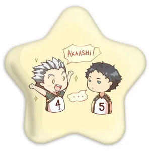 پیکسل ستاره ای آکاشی و بوکوتو انیمه آبشار سرنوشت هایکیو کاگیاما