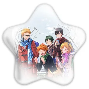 پیکسل ستاره ای یاماگوچی و سوکیشیما و هیناتا و کاگیاما انیمه آبشار سرنوشت هایکیو کاگیاما