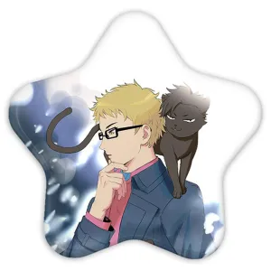 پیکسل ستاره ای سوکیشیما کئی انیمه آبشار سرنوشت هایکیو کاگیاما