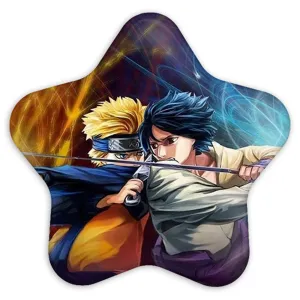 پیکسل ستاره ای ناروتو و ساسکه انیمه ناروتو Naruto