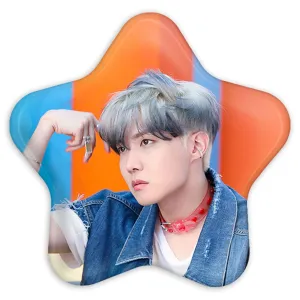 پیکسل ستاره ای جی هوپ J Hope گروه بی تی اس BTS