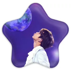 پیکسل ستاره ای جین Jin گروه بی تی اس BTS