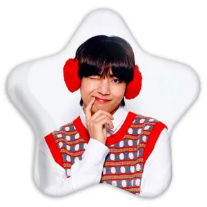 پیکسل ستاره ای تهیونگ وی Taehyung گروه بی تی اس BTS