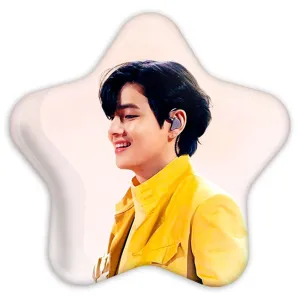پیکسل ستاره ای تهیونگ وی Taehyung گروه بی تی اس BTS