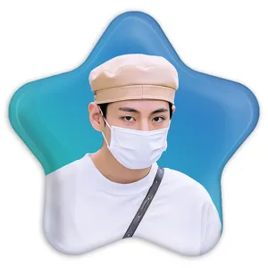 پیکسل ستاره ای تهیونگ وی Taehyung گروه بی تی اس BTS