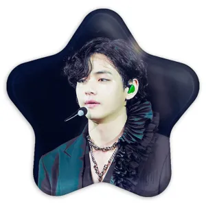 پیکسل ستاره ای تهیونگ وی Taehyung گروه بی تی اس BTS