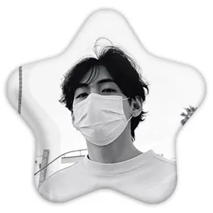 پیکسل ستاره ای تهیونگ وی Taehyung گروه بی تی اس BTS
