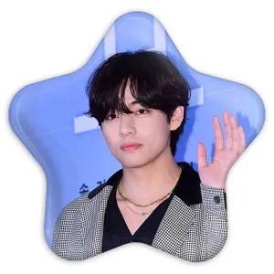 پیکسل ستاره ای تهیونگ وی Taehyung گروه بی تی اس BTS