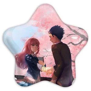 پیکسل ستاره ای شوکو نیشیمیا و شویا ایشیدا انیمه سایلنت ویس A Silent Voice
