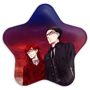 پیکسل ستاره ای ویلیام و گریل انیمه خادم سیاه Black Butler