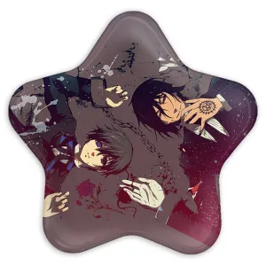 پیکسل ستاره ای سباستین و شیل انیمه خادم سیاه Black Butler